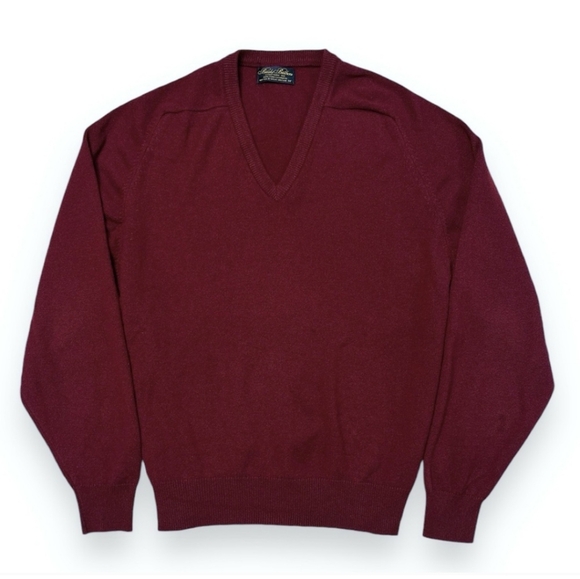 BROOKS BROTHERSV Neck 100% Cashmere Sweater